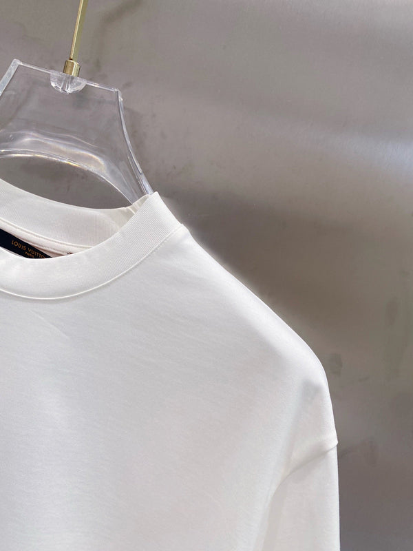 T-SHIRT MONOGRAM LV COTONE BIANCO 238825