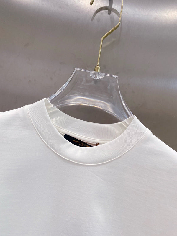T-SHIRT MONOGRAM LV COTONE BIANCO 238825