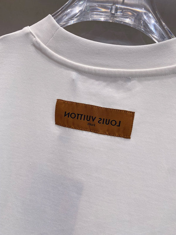 T-SHIRT MONOGRAM LV COTONE BIANCO 238825