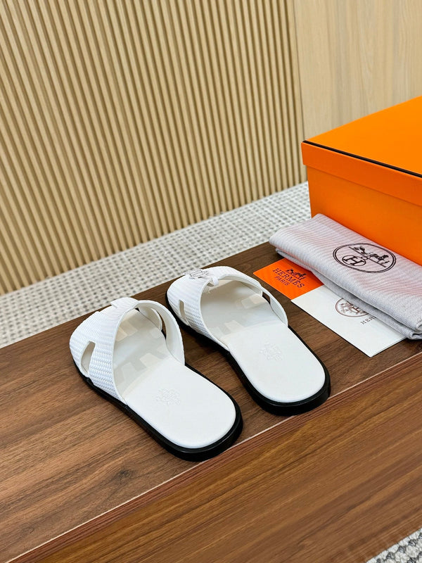 HM Izmir Sandal White Rose Leather 294341