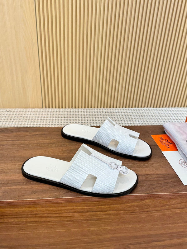 HM Izmir Sandal White Rose Leather 294341