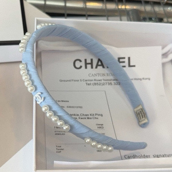 HEADBAND BLUE MINT SILK 168622