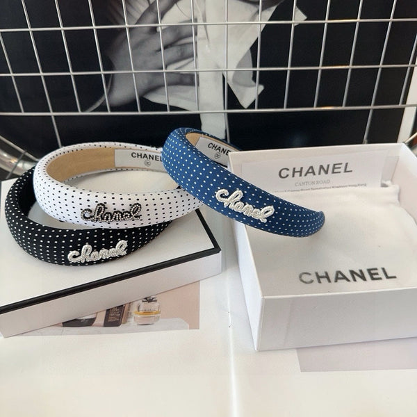 WHITE FABRIC HAIRBAND 423657