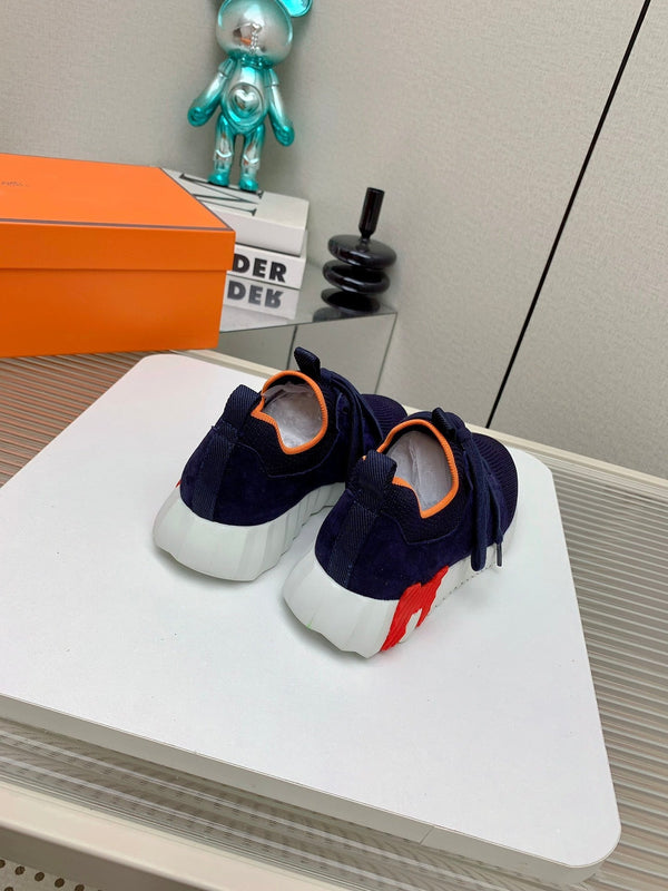 Sneaker slip-on HM Depart in tessuto blu navy 106330