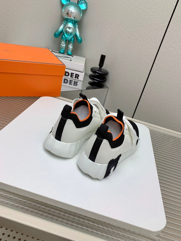 Sneaker slip-on HM Depart in tessuto intrecciato nero 106332