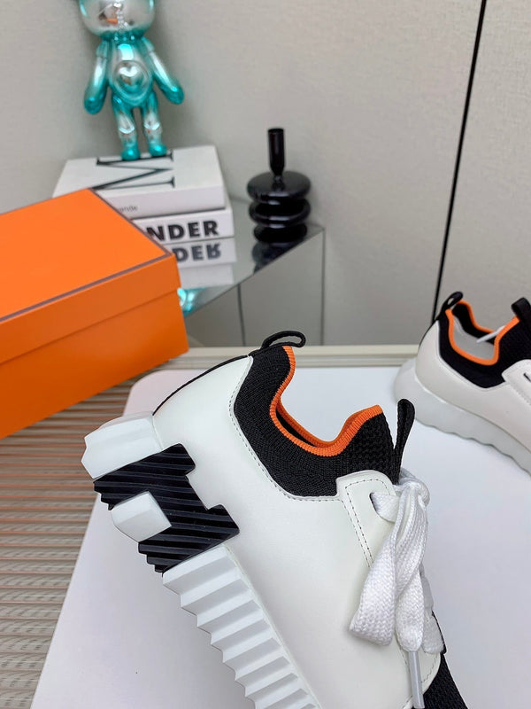 Sneaker slip-on HM Depart in tessuto intrecciato nero 106332