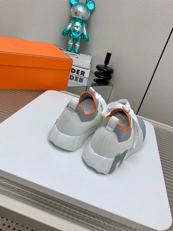 Sneaker slip-on HM Depart in tessuto grigio intrecciato 106340