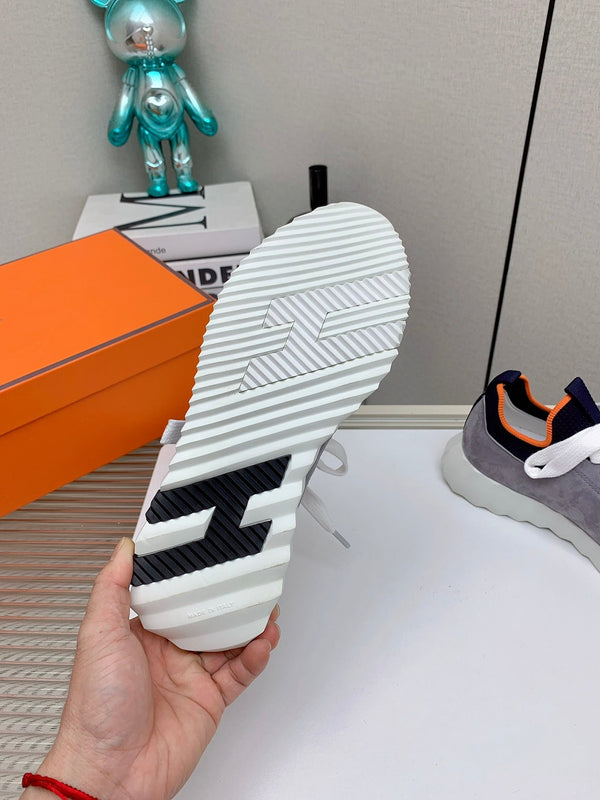 Sneaker slip-on HM Depart in tessuto blu navy scuro 106336