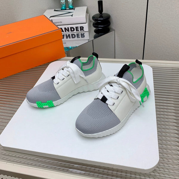 HM Depart Slip-on Sneaker In Grey Woven Fabric 106326