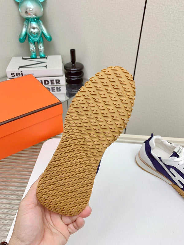 HM Jet Sneaker 20MM Navy Blue Suede 106378