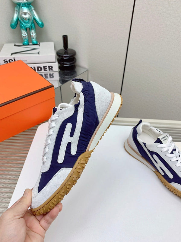 HM Jet Sneaker 20MM Navy Blue Suede 106378