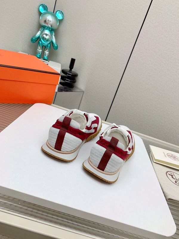 HM Jet Sneaker 20MM Dark Red Wind Cloth 106384