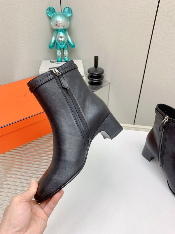 HM Imperial 50 Ankle Boot Black Calfskin 971337