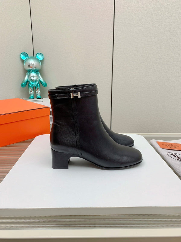 HM Imperial 50 Ankle Boot Black Calfskin 971337