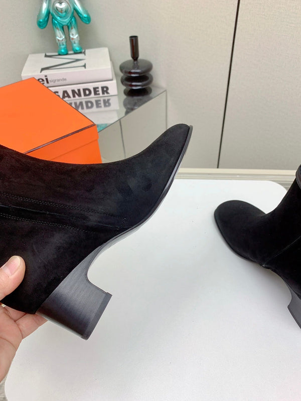 HM Imperial 50 Ankle Boot Black Suede  971342