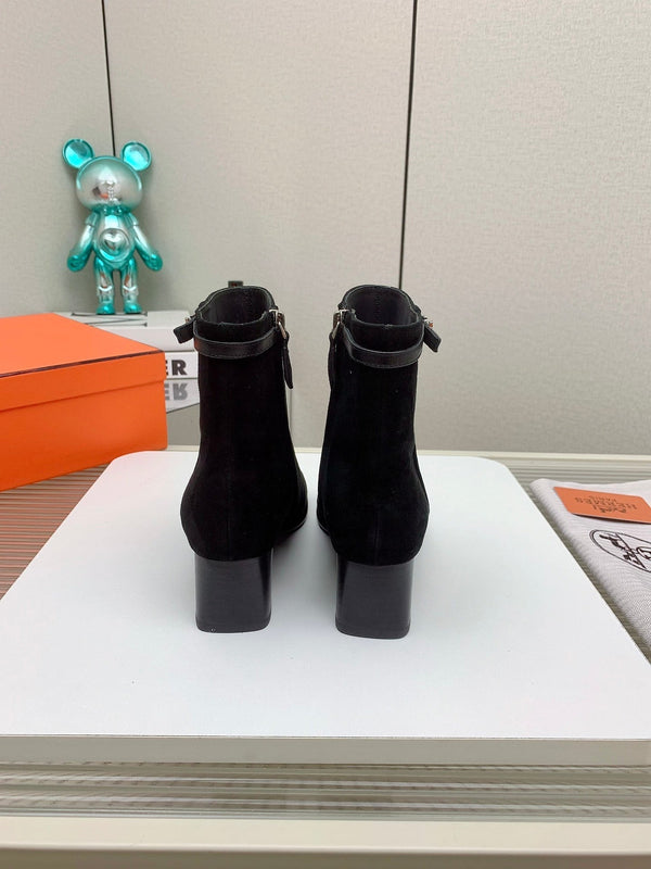 HM Imperial 50 Ankle Boot Black Suede  971342