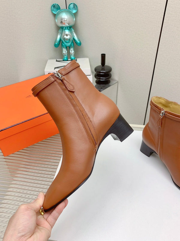 HM Hommage Ankle Boot Brown Calfskin  971352