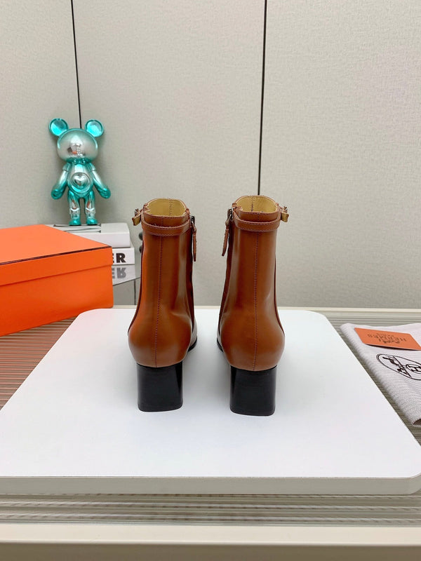 HM Hommage Ankle Boot Brown Calfskin  971352