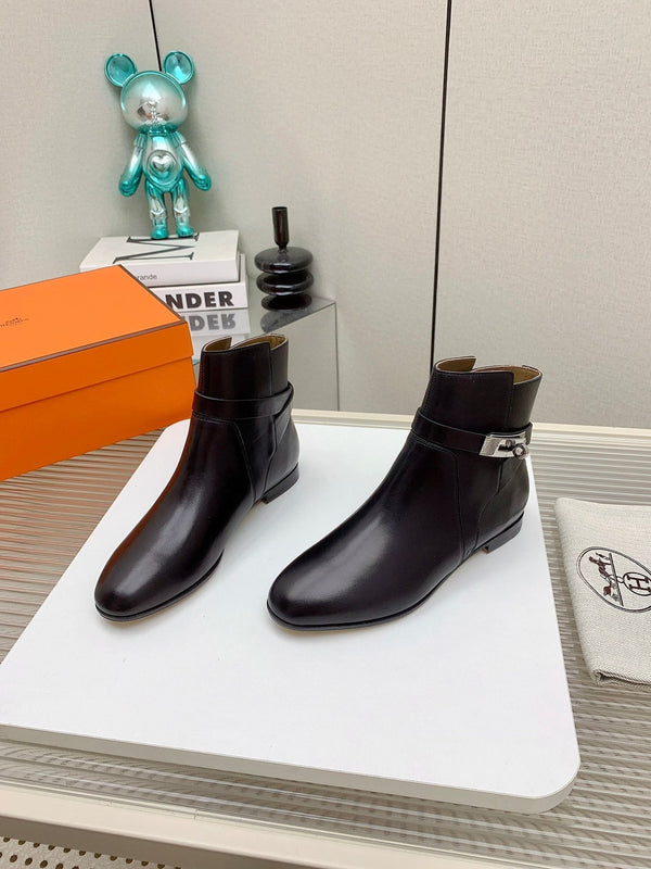 Stivaletto HM Neo in pelle di vitello nera 971373