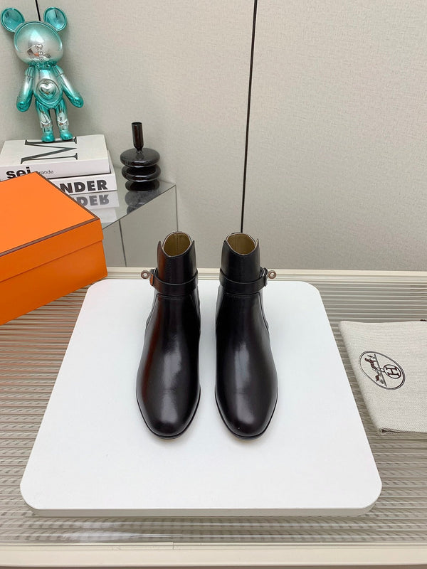 Stivaletto HM Neo in pelle di vitello nera 971373