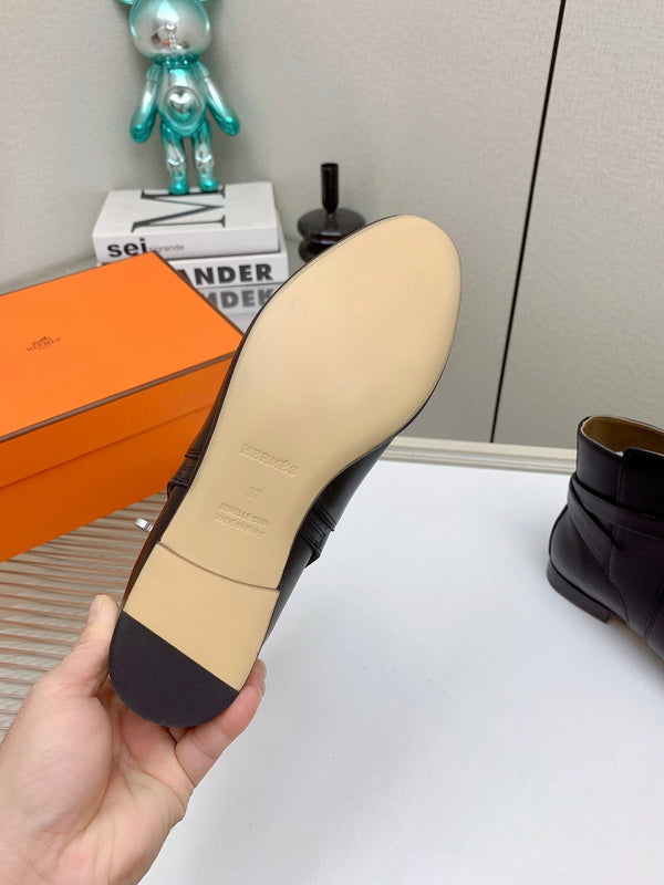 Stivaletto HM Neo in pelle di vitello nera 971373