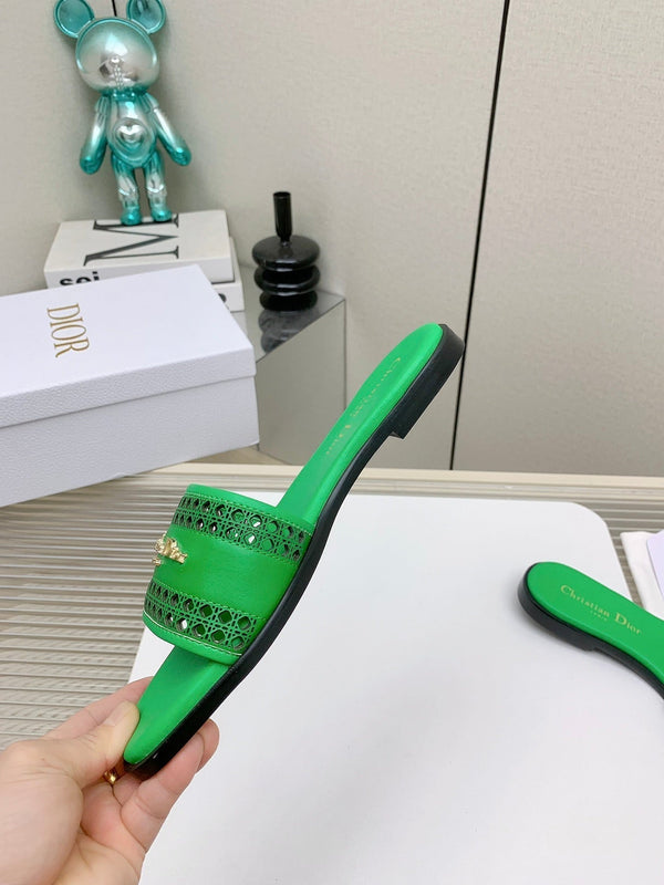 CD D-Lane Slide In Green Cowhide 106279