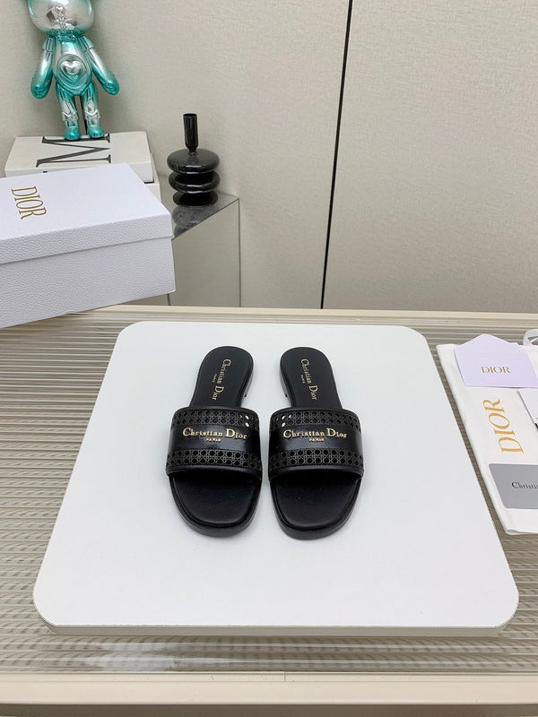 CD D-Lane Slide In Black Cowhide 106281