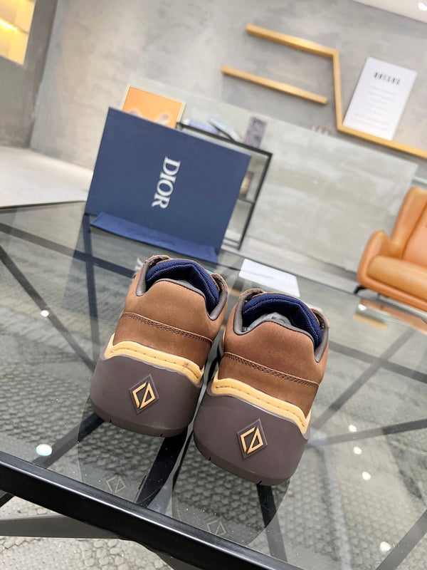 CD DEAN SNEAKER BROWN CALFSKIN