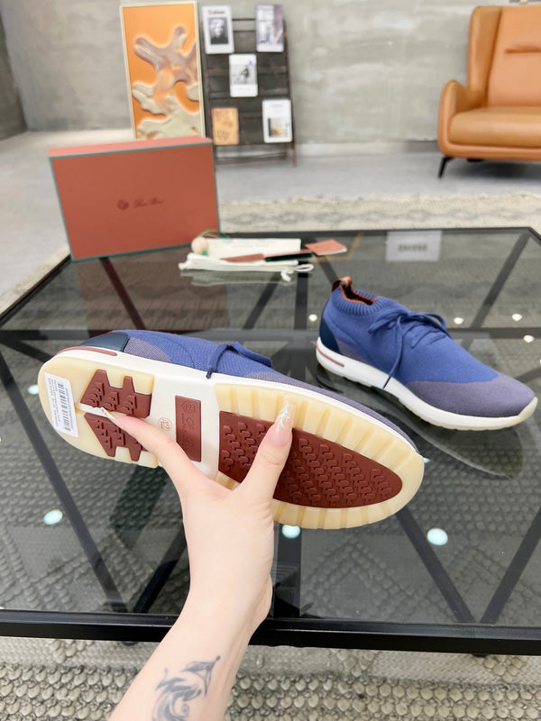 LP 360 LP FLEXY WALK SNEAKER BLUE AND GRAY WOOL