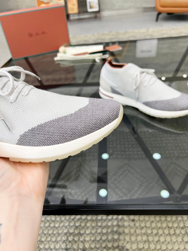 LP 360 LP FLEXY WALK SNEAKER WHITE AND GRAY WOOL