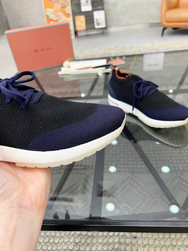 LP 360 LP FLEXY WALK SNEAKER NAVY AND BLACK WOOL