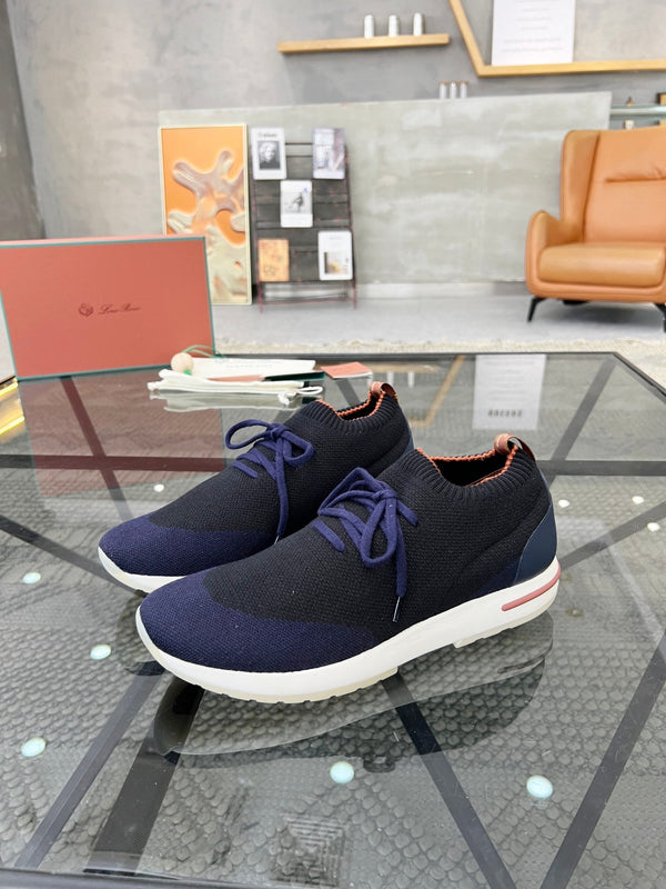 LP 360 LP FLEXY WALK SNEAKER NAVY AND BLACK WOOL