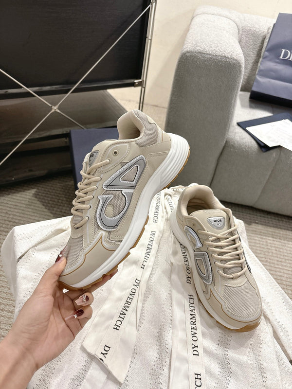 CD B30 Sneakers Beige White Technology Fabric