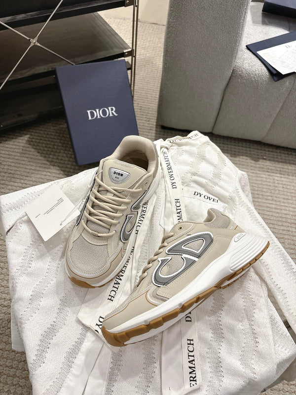 CD B30 Sneakers Beige White Technology Fabric