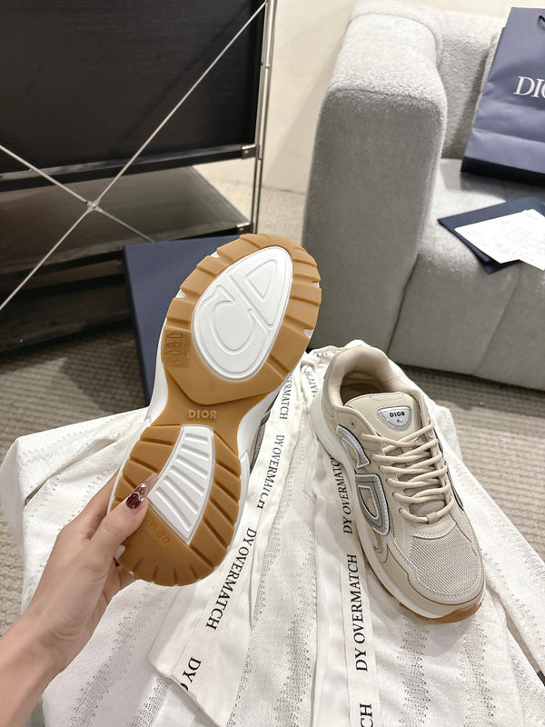 CD B30 Sneakers Beige White Technology Fabric