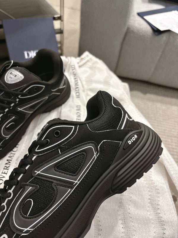 CD B30 Sneakers Black Technology Fabric 438325