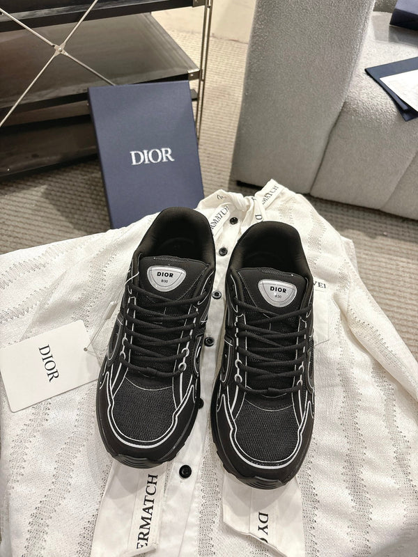 CD B30 Sneakers Black Technology Fabric 438325