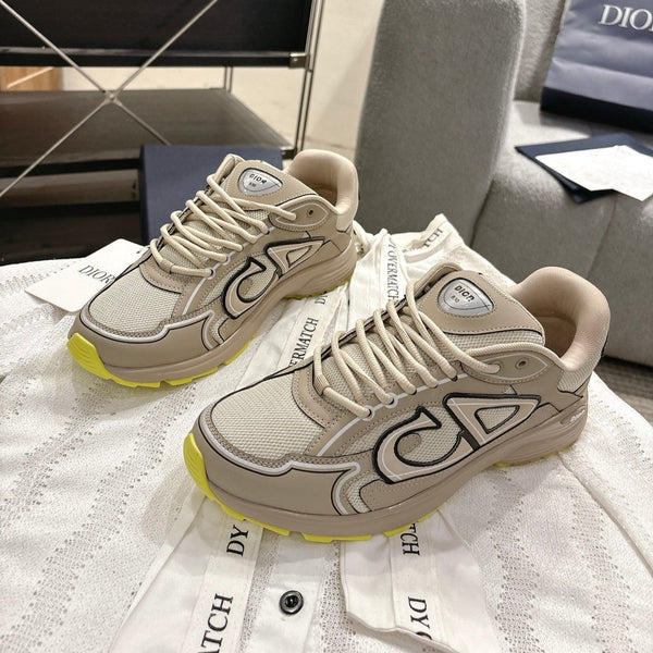 CD B30 Sneakers Beige Technology Fabric 438327