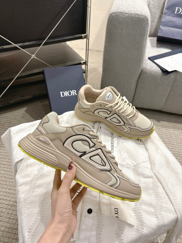 CD B30 Sneakers Beige Technology Fabric 438327