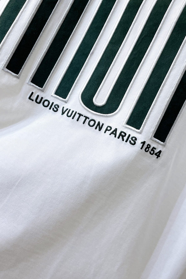 T-SHIRT LV COTONE BIANCO 239604