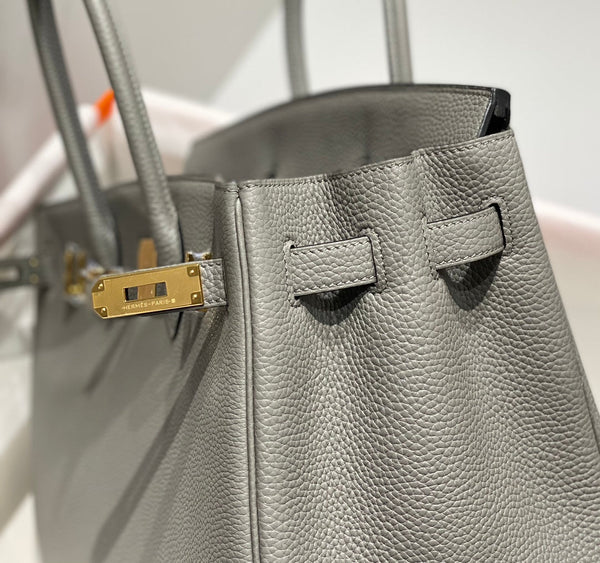 HM BIRKIN 35CM MEDIUM GREY TOGO LEATHER GOLD HARDWARE