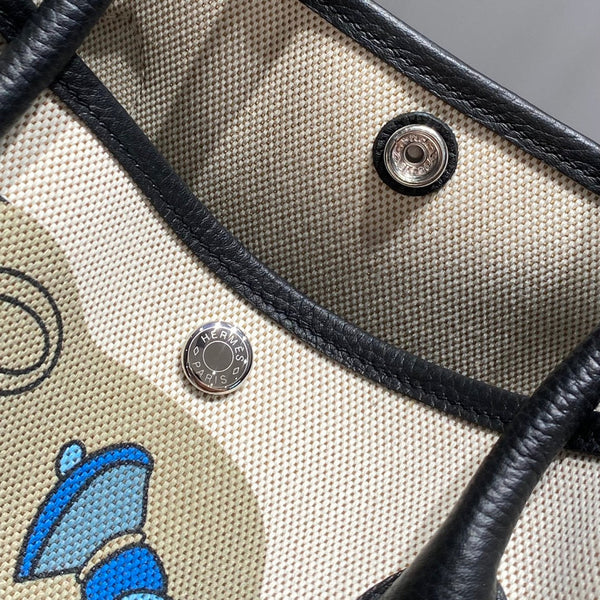 HM Garden Party 36 Multicolor Canvas and Negonda Calfskin 243395