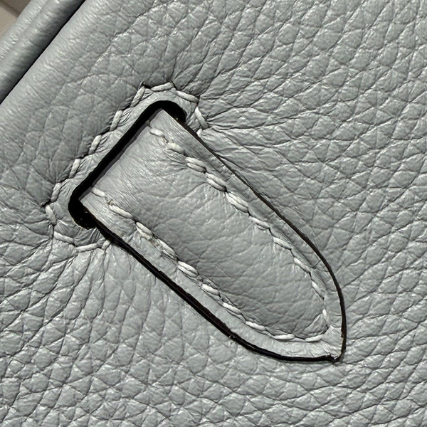 HM BIRKIN 25CM BABY BLUE TOGO LEATHER SILVER HARDWARE 237514