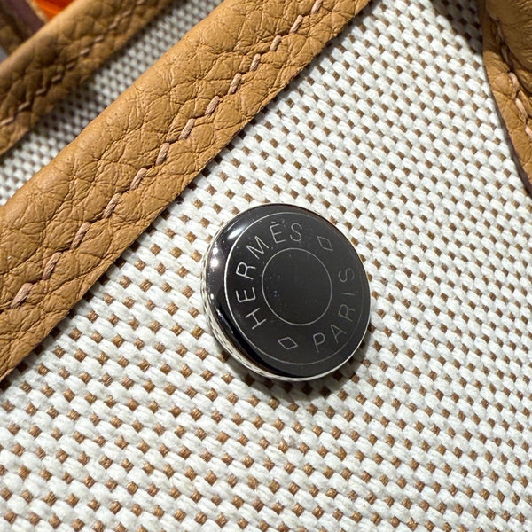 HM Neo Garden 23 bag Camel Canvas and Negonda Calfskin 243331