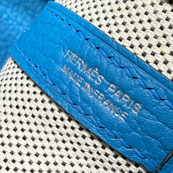 HM Neo Garden 23 bag Dodger Blue Canvas and Negonda Calfskin 243334