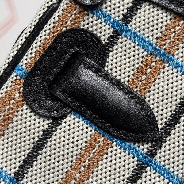 HM Shoulder Birkin 29cm Black Swift Cowhide Toile H Shw 249917