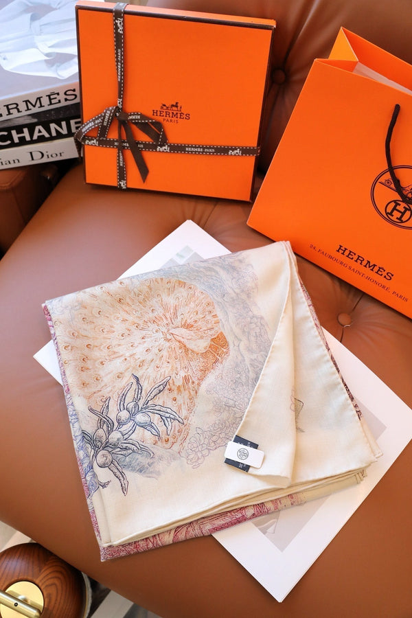 SCARF 140 IN COLORFUL SILK