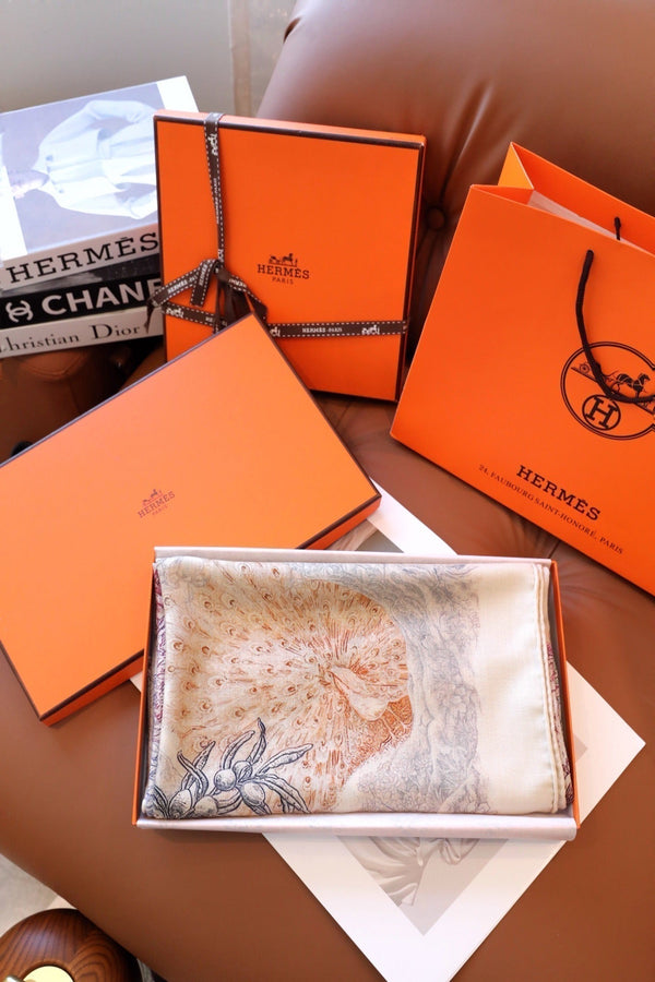 SCARF 140 IN COLORFUL SILK