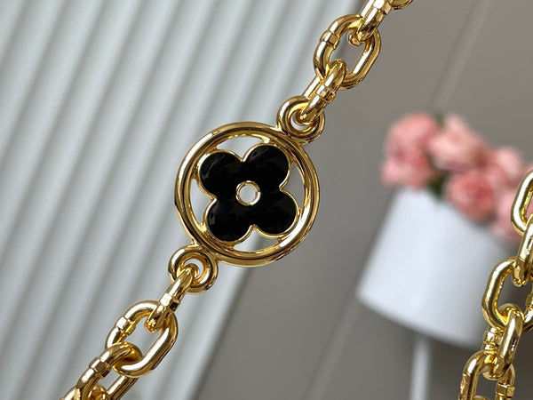 CAPUCINES MINI 21 IN NERO MIX BIANCO TAURILLON ORO HARDWARE