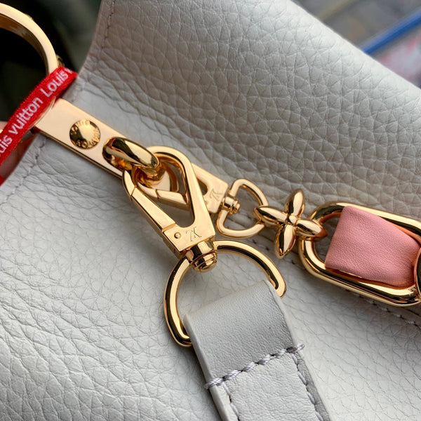 CAPUCINES MINI 21 ROCK GREY TAURILLON GOLD HARDWARE